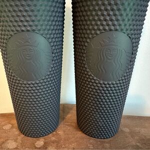 Starbucks Textured Green Tumblers